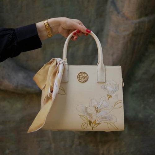 Caring for Your Embroidered Orchid & Lotus Handbags - SinoCultural