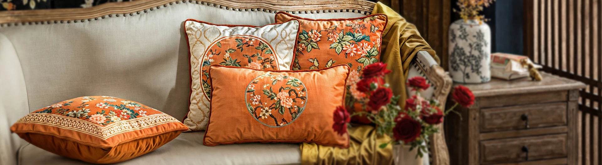 Chinoiserie Throw Pillows - SinoCultural