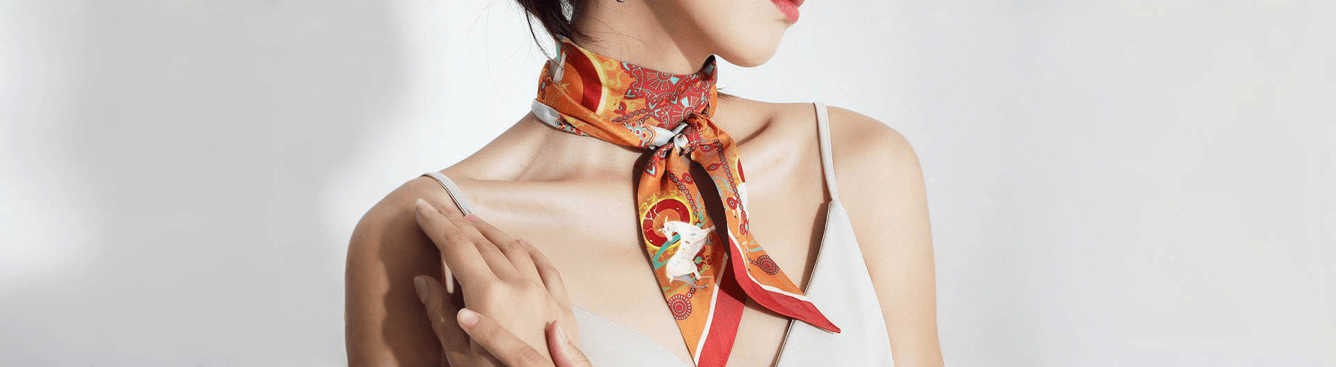 Luxury Silk Twilly Scarves- SinoCultural