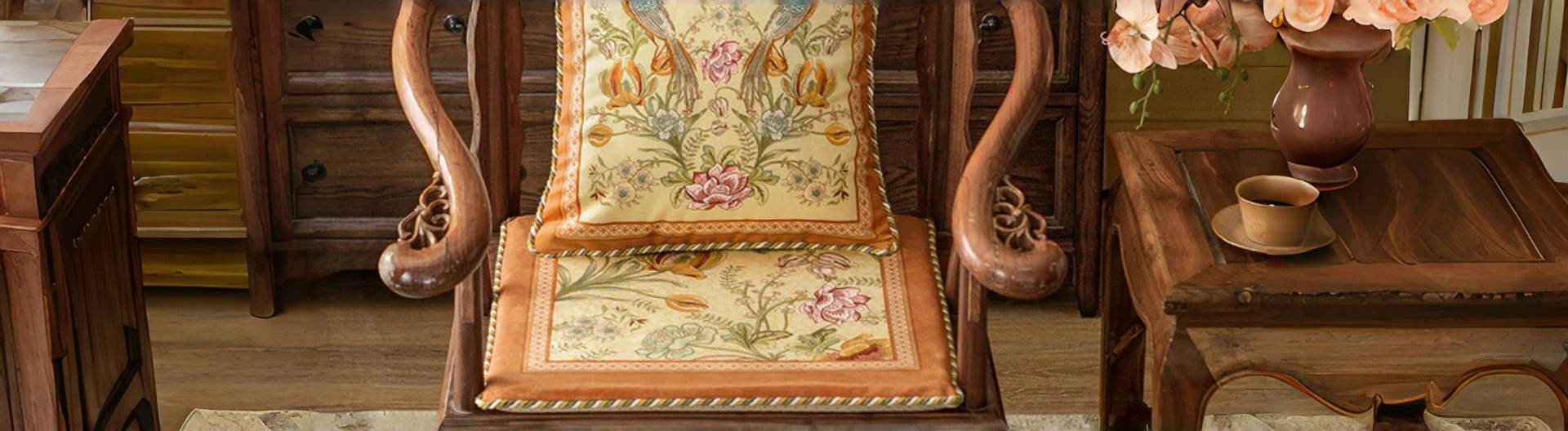 Luxury Chinese Chair Cushions & Pads -SinoCultural