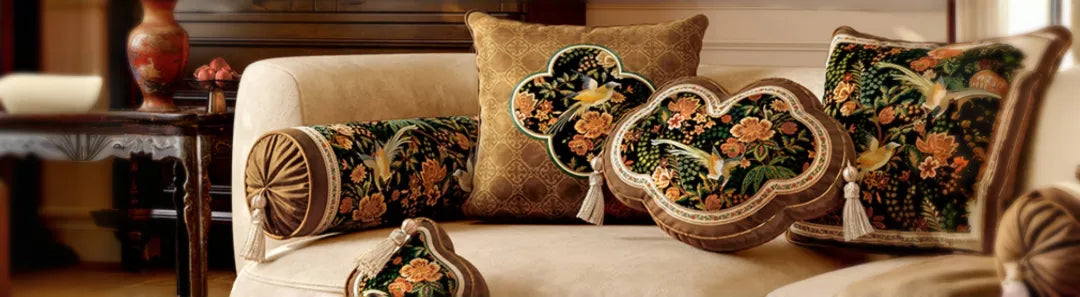 Chinoiserie Cultural Luxury Pillows&Cushions Collection