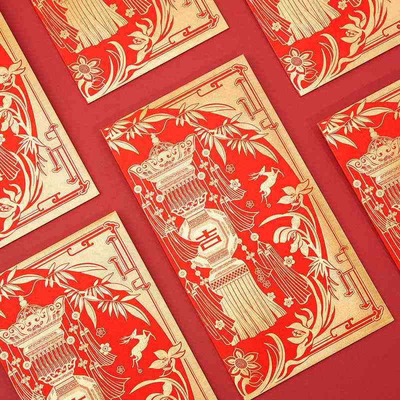 Chinese New Year 2025 Blessings Spring Festival Couplets Gift Set - SinoCultural -- CNY023