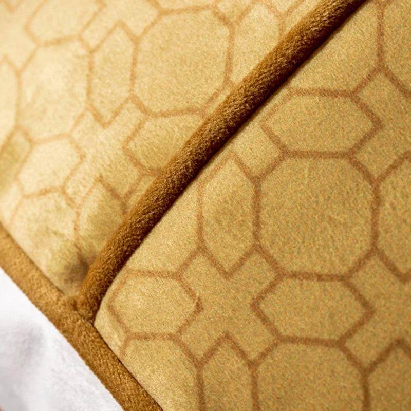 Chinoiserie Autumn Living Room Couch Cushion Pouf - SinoCultural -- B48J0022-1-C