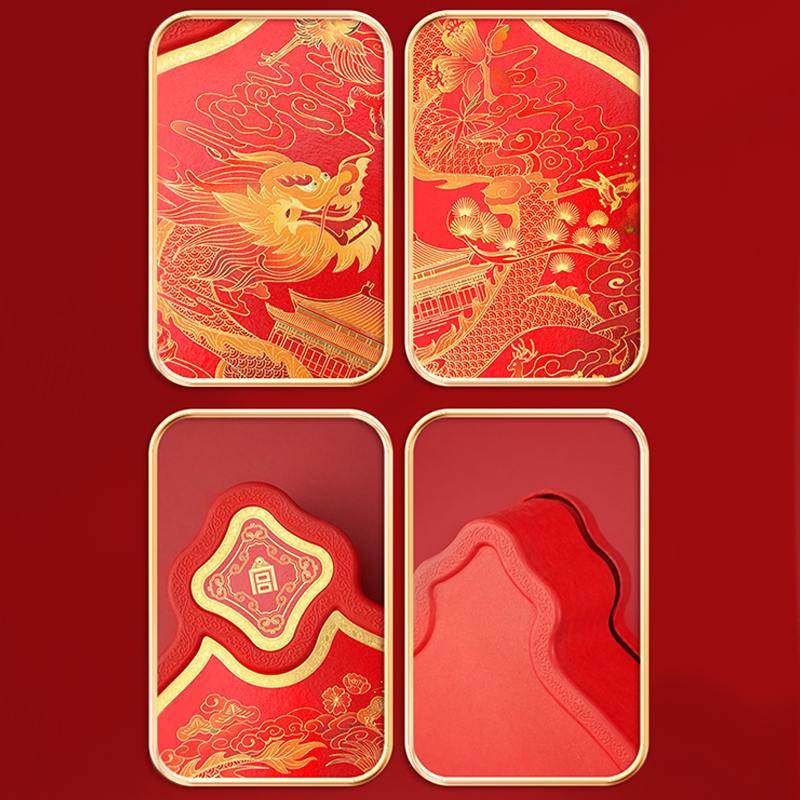 Chinese New Year 2025 Blessings Spring Festival Couplets Gift Set - SinoCultural -- CNY023