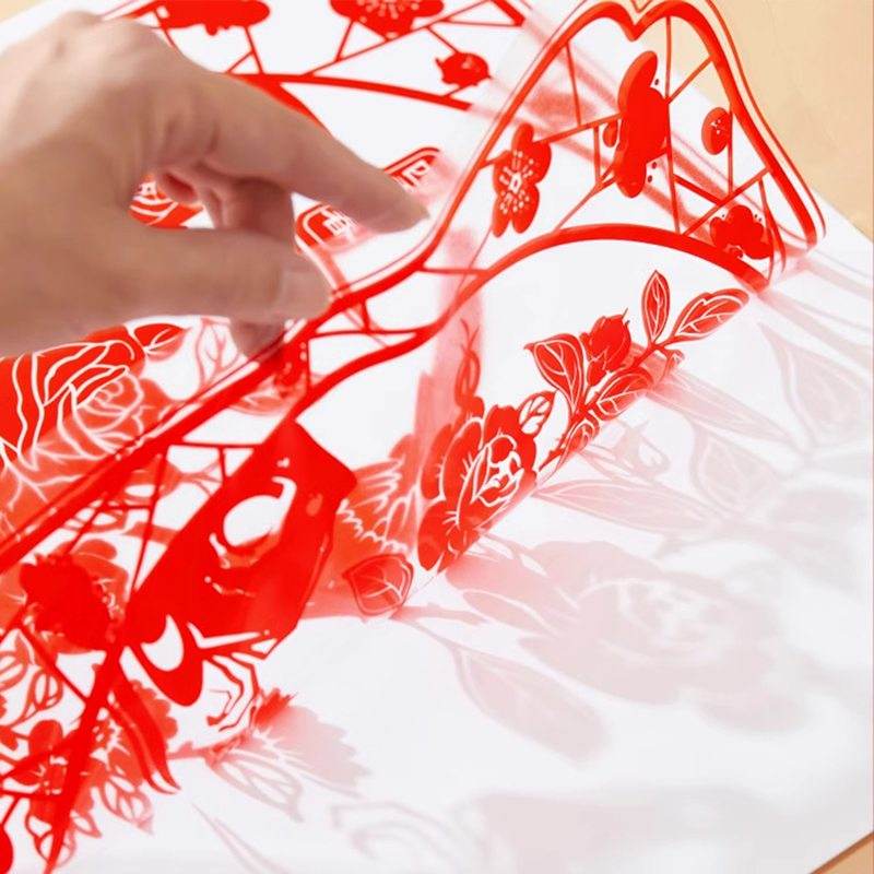Chinese New Year Decorations Spring Festival Window Clings - SinoCultural -- CNY003 -