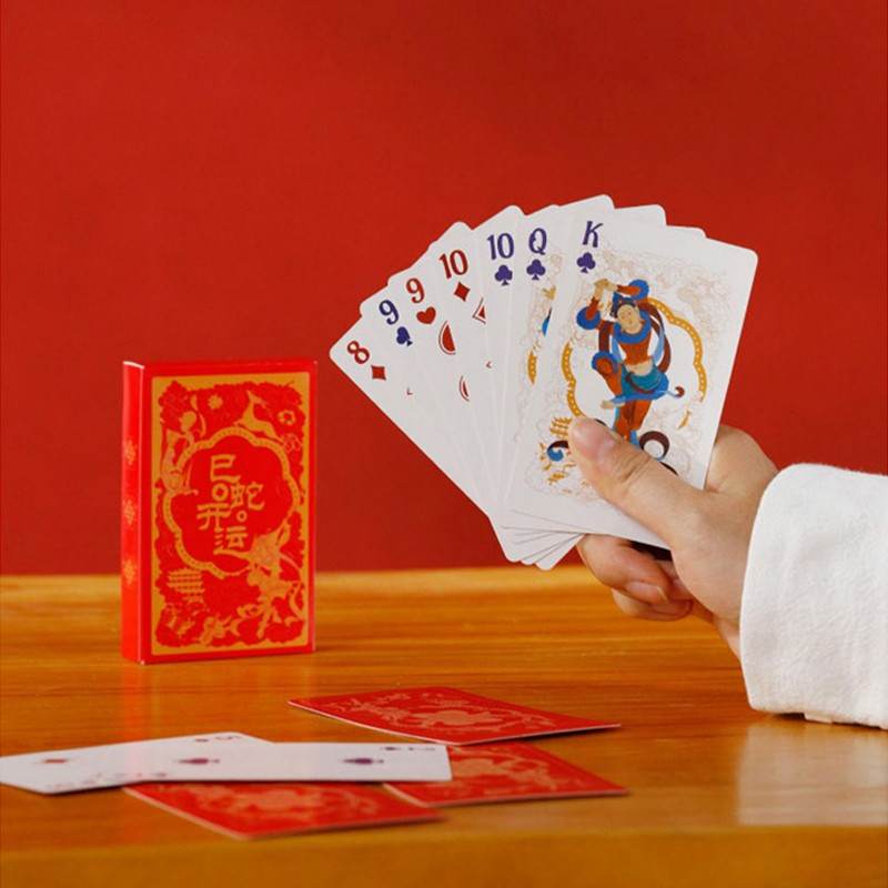 Chinese New Year Fu Tube Spring Couplets in Gift Cylinder Box - SinoCultural -- CNY012 -
