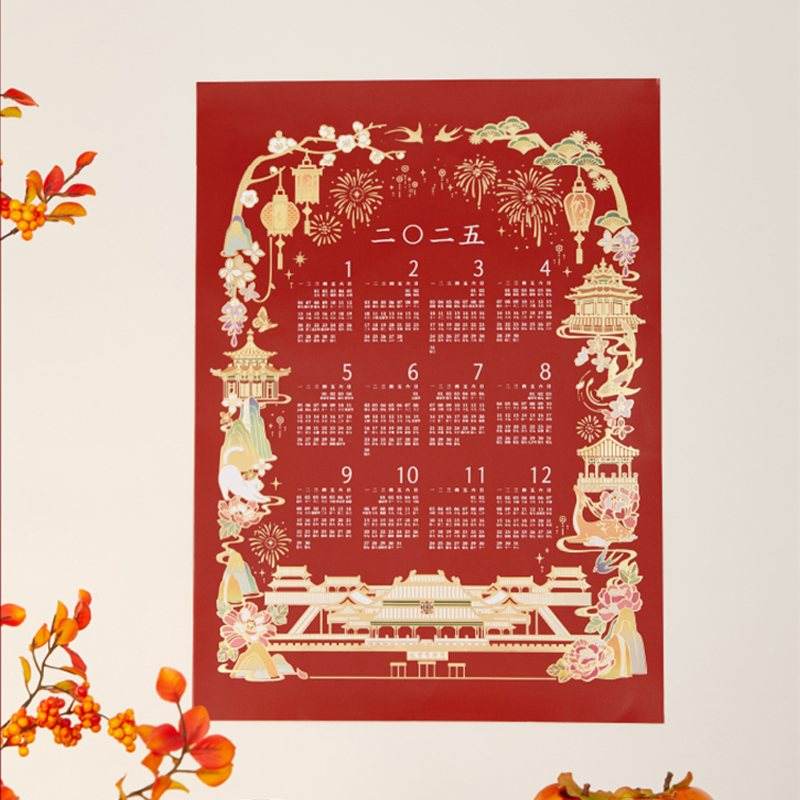 Chinese New Year Couplets Red Envelopes Housewarming Gift Box - SinoCultural -- CNY007