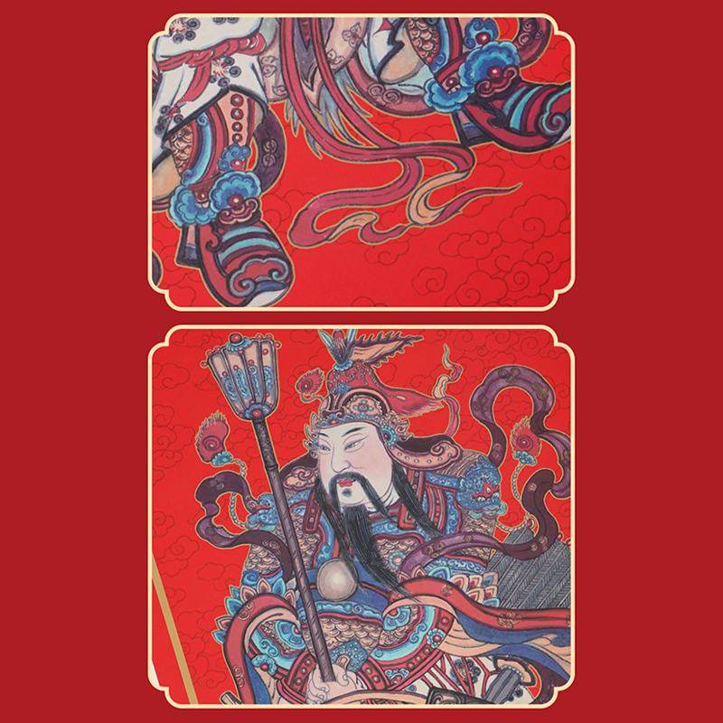 Chinese New Year Spring Festival Couplets & Blessings Gift Set - SinoCultural -- CNY025 -