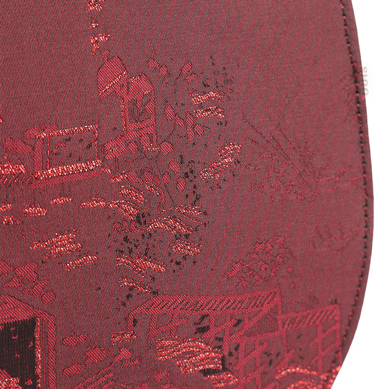 Ultra-Light Saddle Loong Embroidery Bag Recycled Fabric with Hualuo Silk 216g - SinoCultural -- GD1201