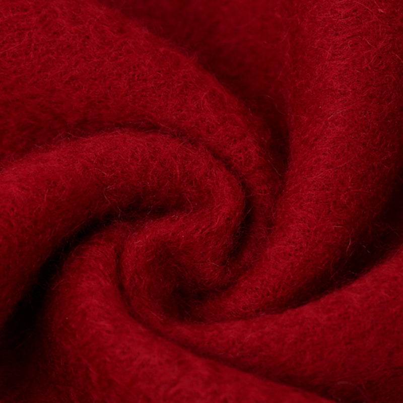 Handmade Embroidery Wool Cashmere Scarf Winter Wrap Shawl 200x38cm - SinoCultural -- HYFSJ054-1