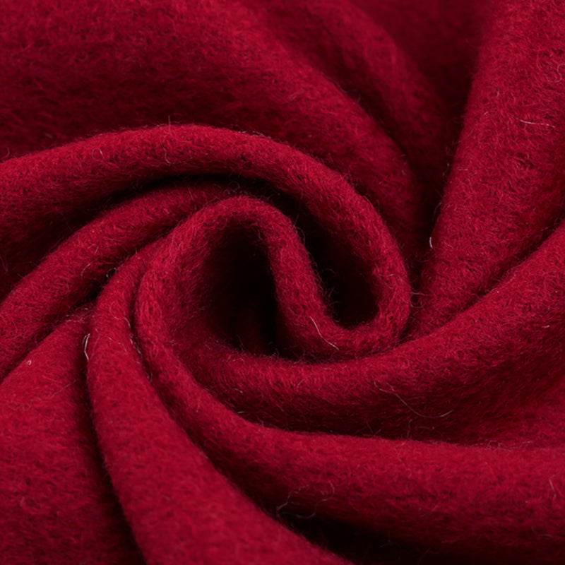 Handmade Suzhou Embroidery Wool Cashmere Scarf with Narcissus Flower 200x38cm - SinoCultural -- HYFSJ058-4