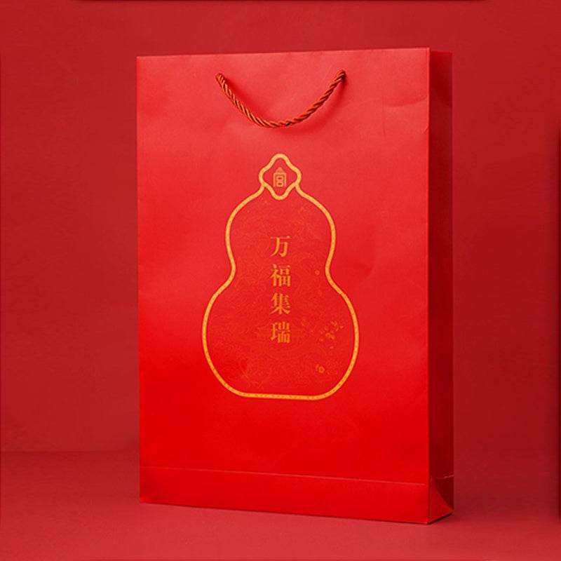 Chinese New Year 2025 Blessings Spring Festival Couplets Gift Set - SinoCultural -- CNY023