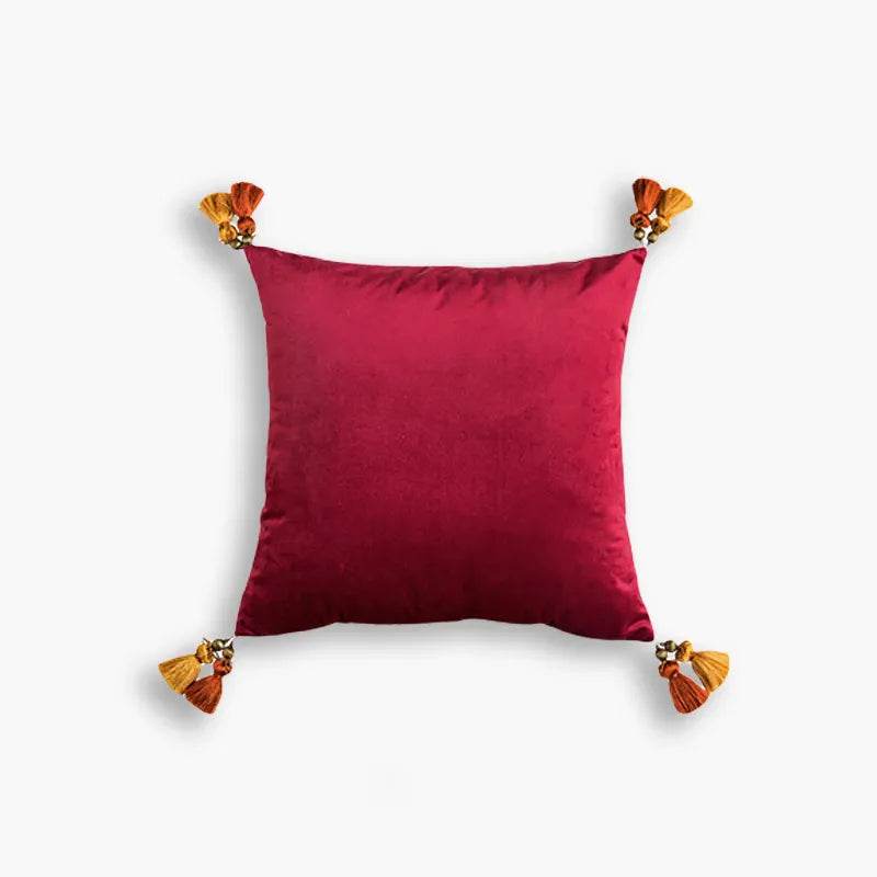 Christmas Limited Series Red Festive Reindeer Design Sofa Pillow - SinoCultural -- HS-SDBZ01