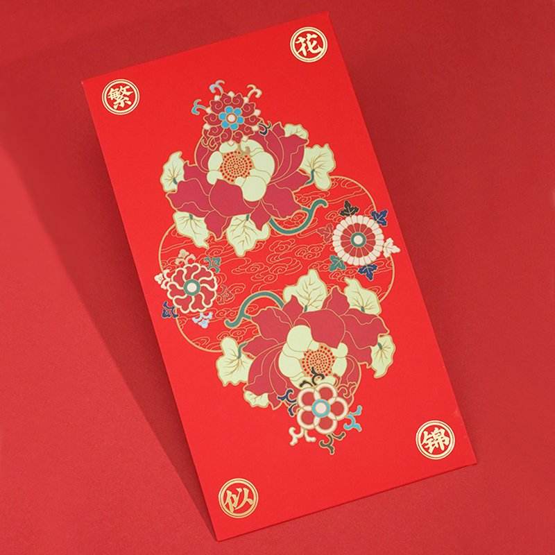 Chinese New Year Spring Festival Couplets & Blessings Gift Set - SinoCultural -- CNY025 -