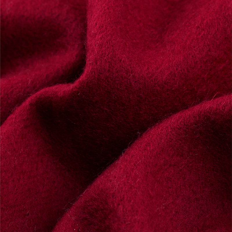 Handmade Suzhou Embroidery Wool Cashmere Scarf Shawl for Women 200x38cm - SinoCultural -- HYFSJ056-1