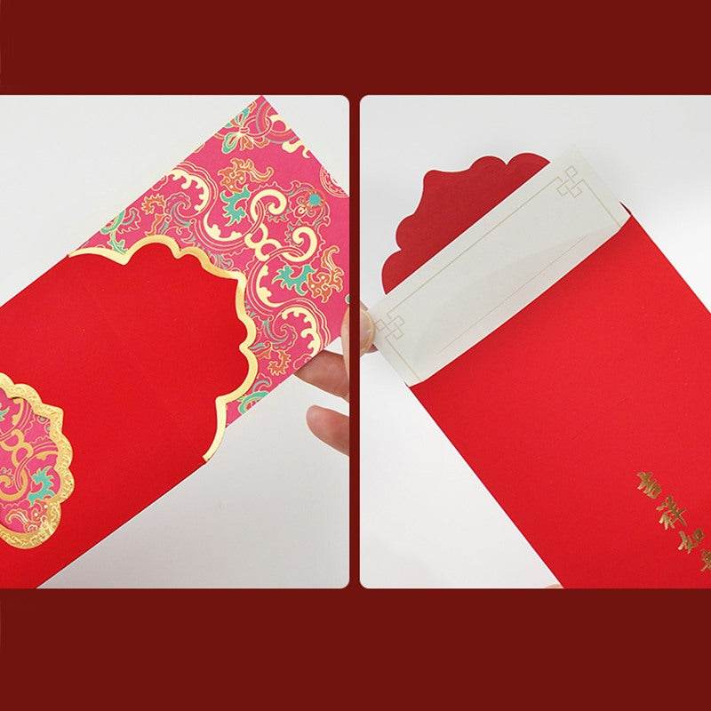 Chinese New Year Red Envelopes Blessings Wedding & Birthday - SinoCultural -- CNY019-1 -