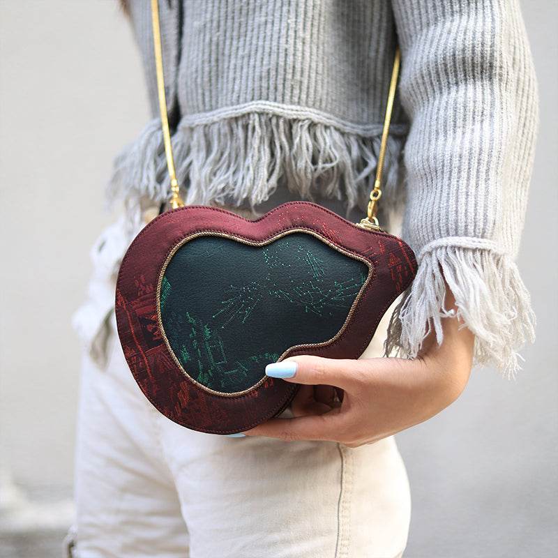 Ultra-Light Gourd Bag Graphene Recycled Fabric Hualuo Silk Luxury Design 155g - SinoCultural -- GD1208