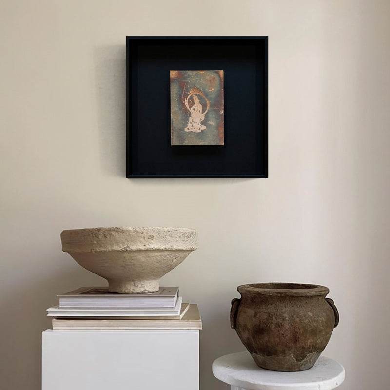 Intangible Heritage Dunhuang Foil Burning Handcrafted Wall Art - SinoCultural -- JN1105-A1