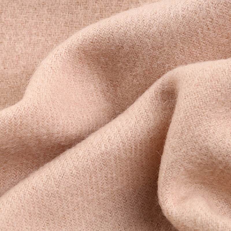 Handmade Suzhou Embroidery Wool Cashmere Scarf Shawl for Women 200x38cm - SinoCultural -- HYFSJ056-1