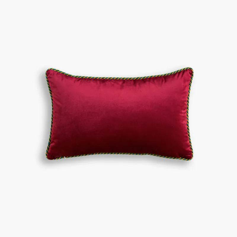 Christmas Limited Series Red Festive Reindeer Design Sofa Pillow - SinoCultural -- HS-SDBZ01