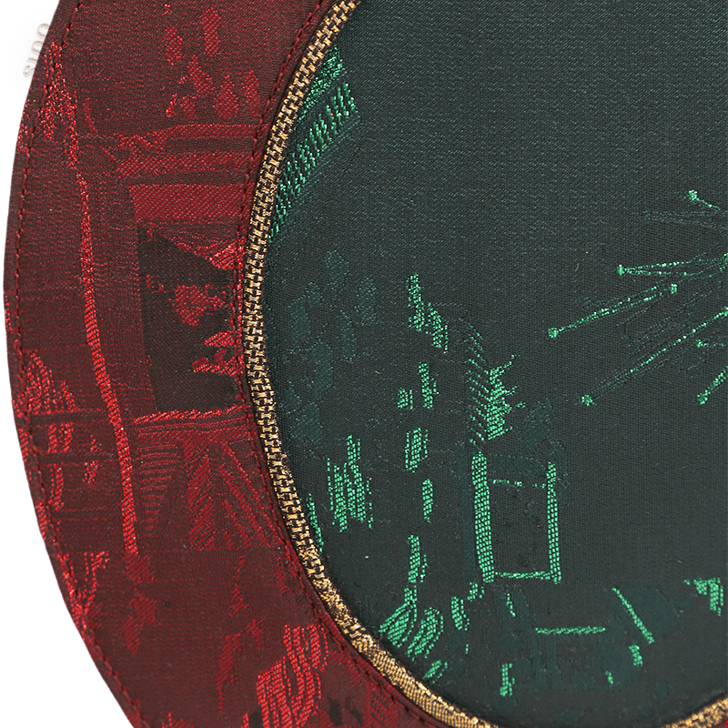 Ultra-Light Gourd Bag Graphene Recycled Fabric Hualuo Silk Luxury Design 155g - SinoCultural -- GD1208