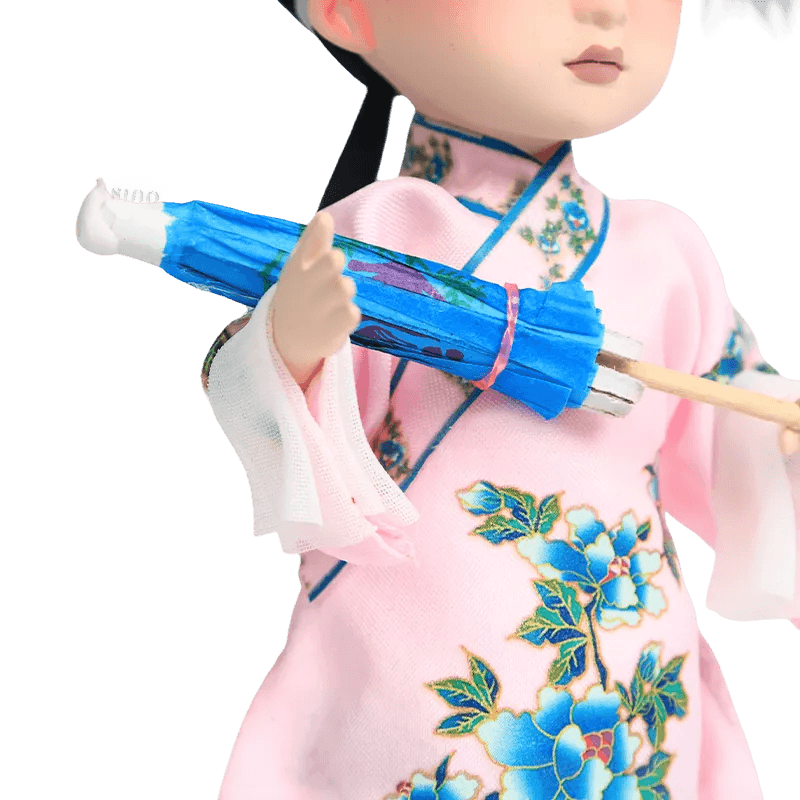 6-Inch Handmade Xu Xian Scholar Chinese Doll – Elegant Desk Accessory - SinoCultural -- QJ0605
