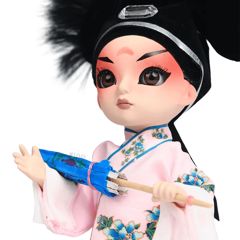 6-Inch Handmade Xu Xian Scholar Chinese Doll – Elegant Desk Accessory - SinoCultural -- QJ0605