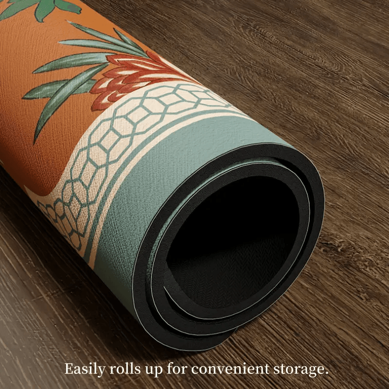 Chinoiserie Retro Spring Floral Kitchen Drain Mat - SinoCultural -- TM011A3040 -
