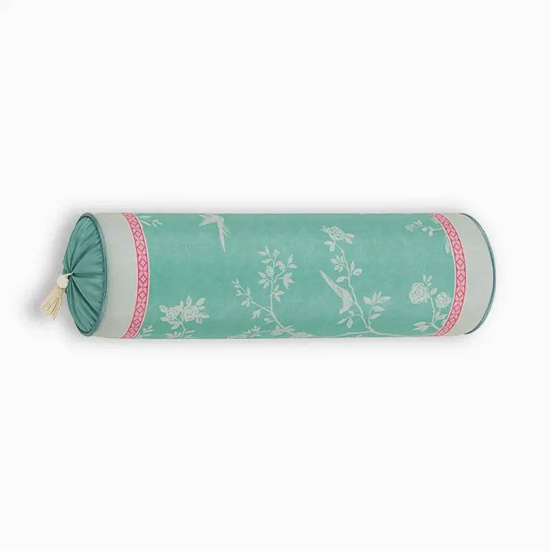 Chinoiserie Luxe Fresh Living Room Sofa Throw Pillow - SinoCultural -- SJZBZ063A -