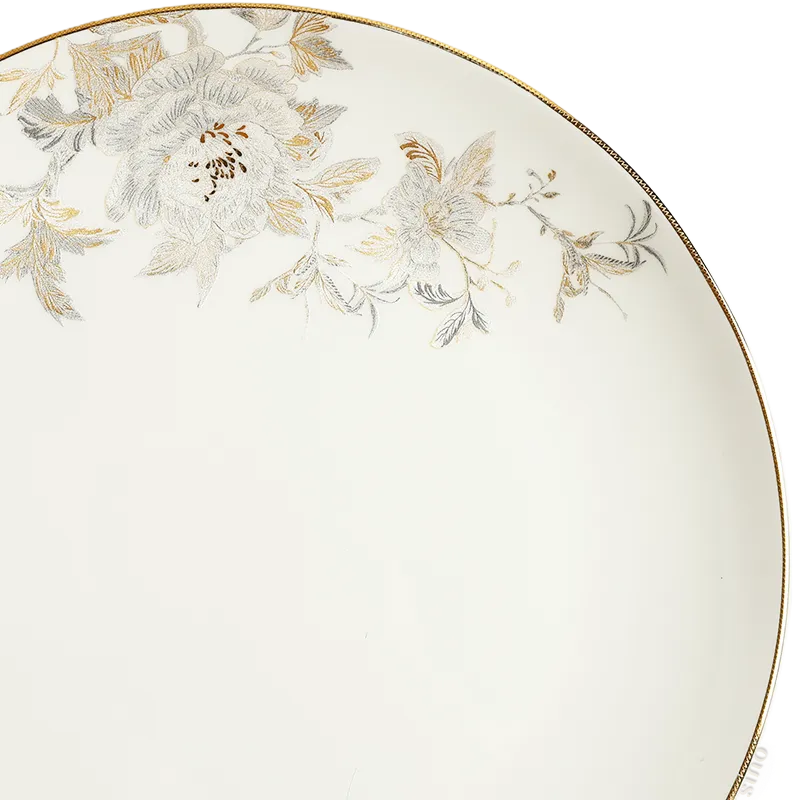 Artisan right edge: Embossed Peony & Butterfly texture.