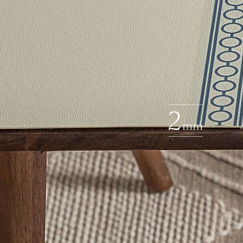 2-Piece Chinoiserie Placemat Waterproof Heat Resistant Blue Table Mat - SinoCultural -- TM010A01