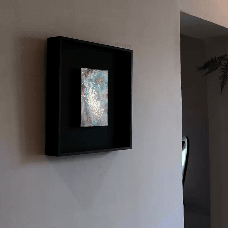 Intangible Heritage Dunhuang Foil Burning Handcrafted Wall Art - SinoCultural -- JN1105-A1