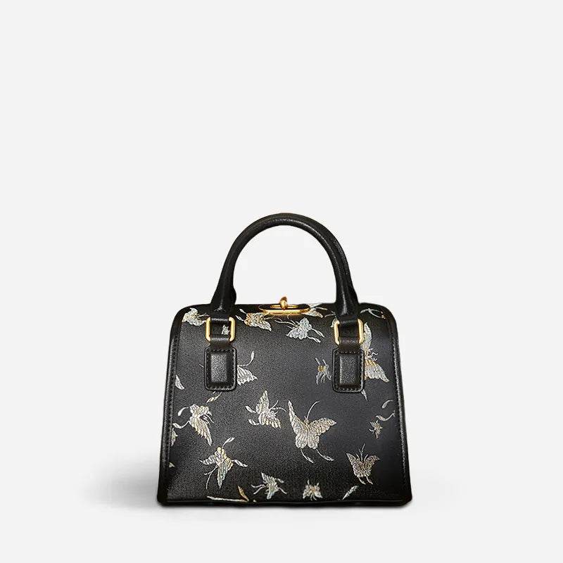 Handbags with butterfly print best sale