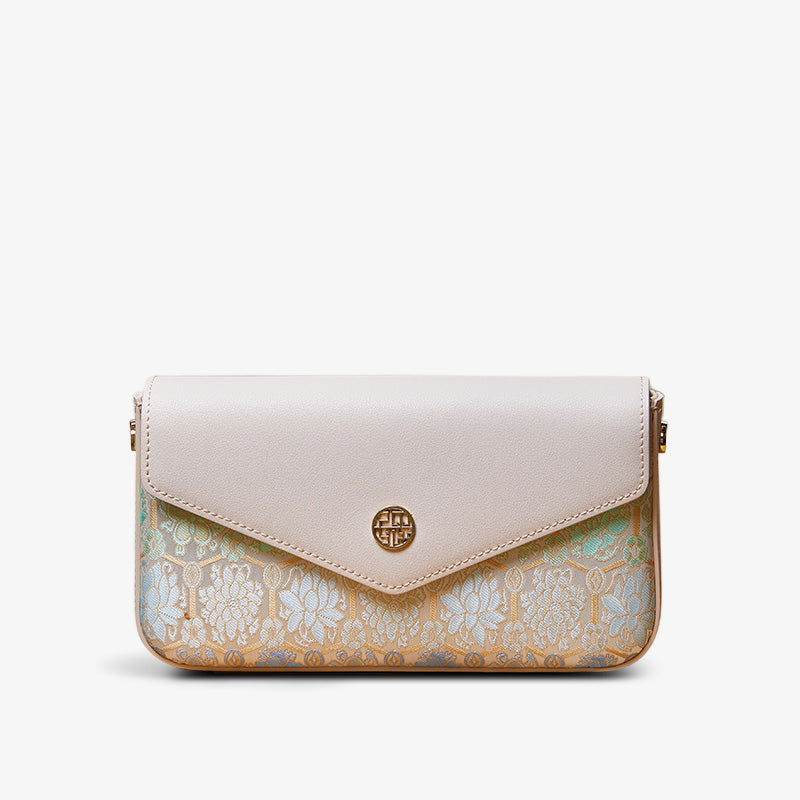 Brocade Jacquard Chic Elegant Lady Evening Clutch Bag - SinoCultural -- P12064604BG-1