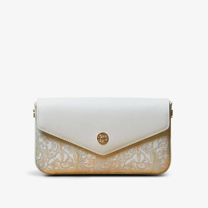 Buying Geometric Jacquard Clutch Purse