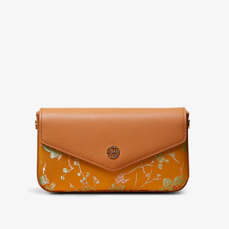 Brocade Jacquard Chic Elegant Lady Clutch Bag - SinoCultural -- P120646004BN-1 -