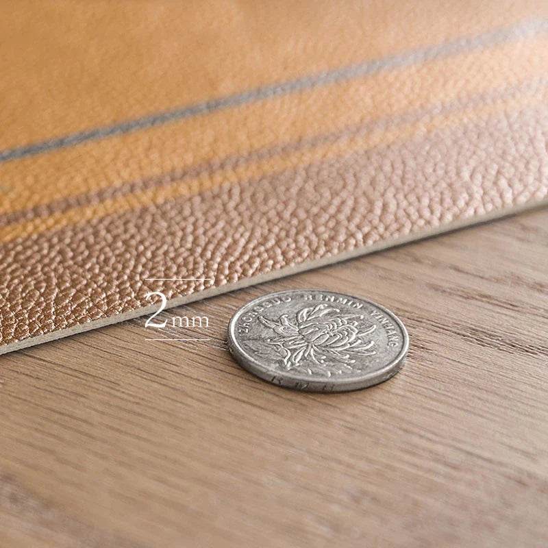 Chinoiserie Leather Waterproof Oil-proof Dining Table Mat - SinoCultural -- TM012A6060 -