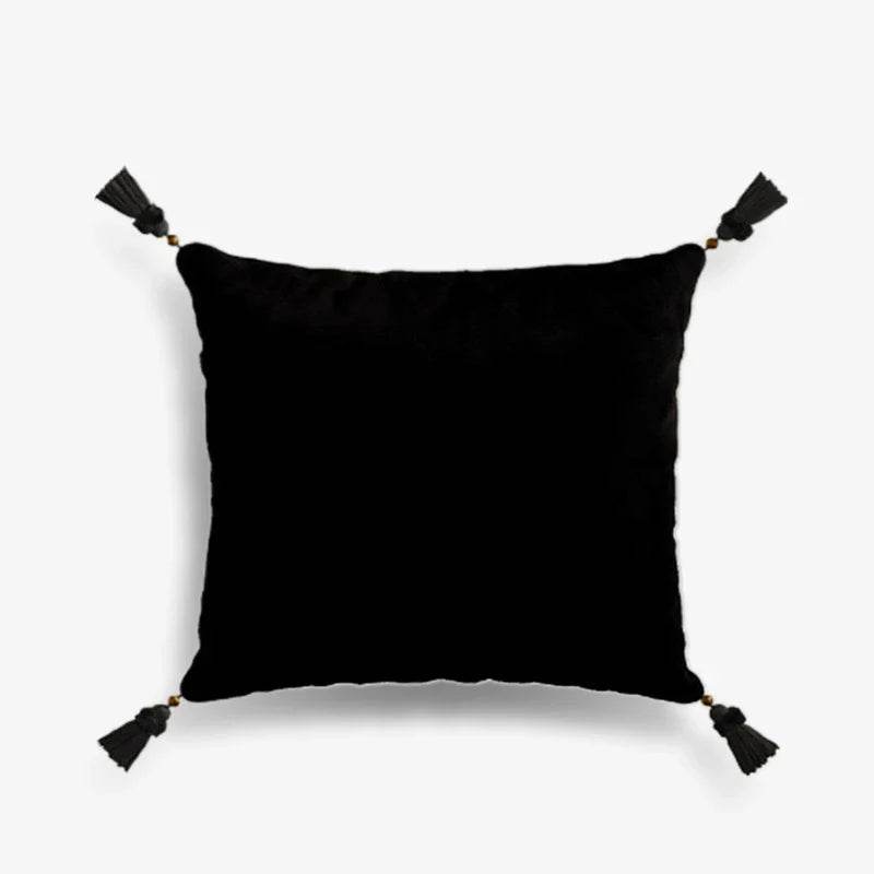 Chinoiserie Oriental Traditiona White Bamboo Pillow Cushion - SinoCultural -- SJZBZ050A01