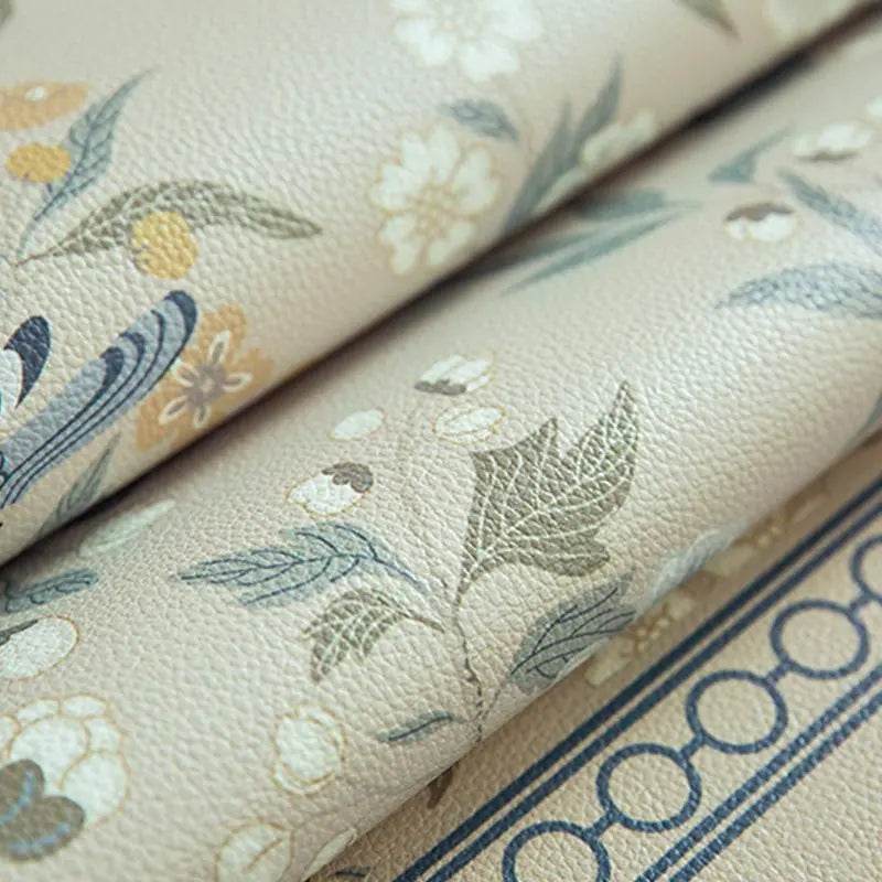 Chinoiserie Spring Blossom Waterproof Rectangular Table Mat - SinoCultural -- TM045A6060 -
