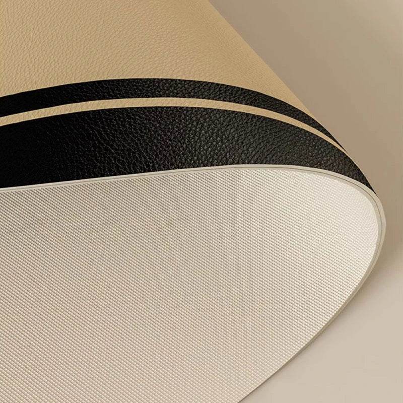 Chinoiserie Stain Resistant Rectangular Leather Table Mat - SinoCultural -- TM017A6060