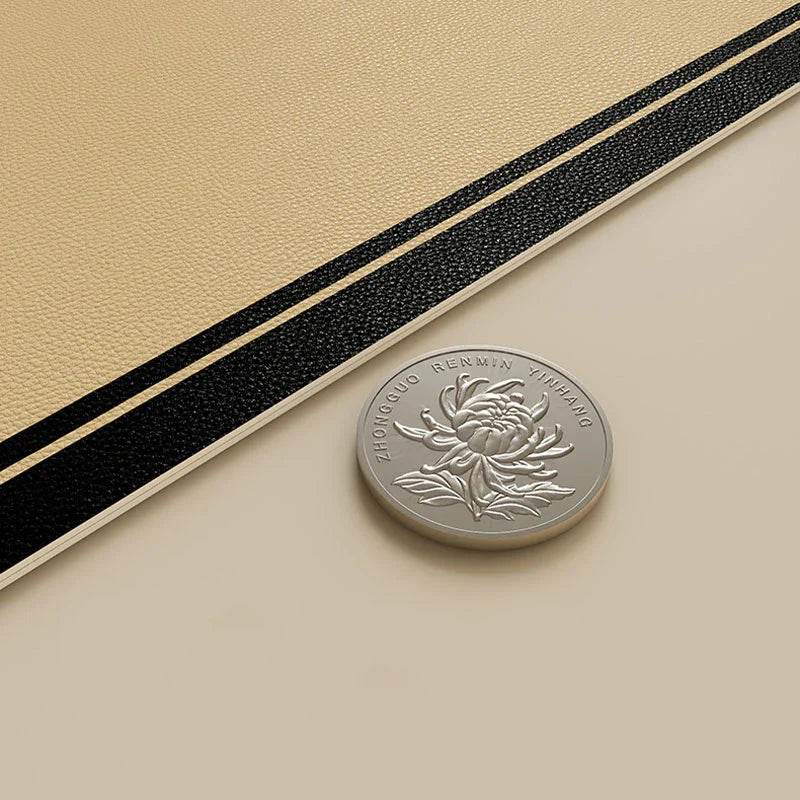 Chinoiserie Stain Resistant Rectangular Leather Table Mat - SinoCultural -- TM017A6060