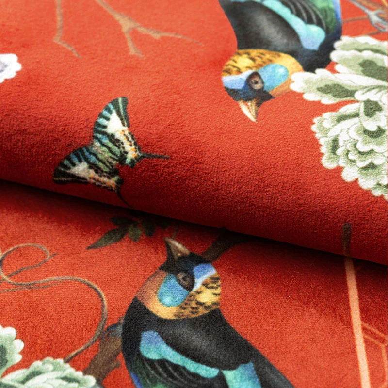 Chinoiserie Traditional Red Luxury Wedding Tablecloth - SinoCultural -- TC001R85