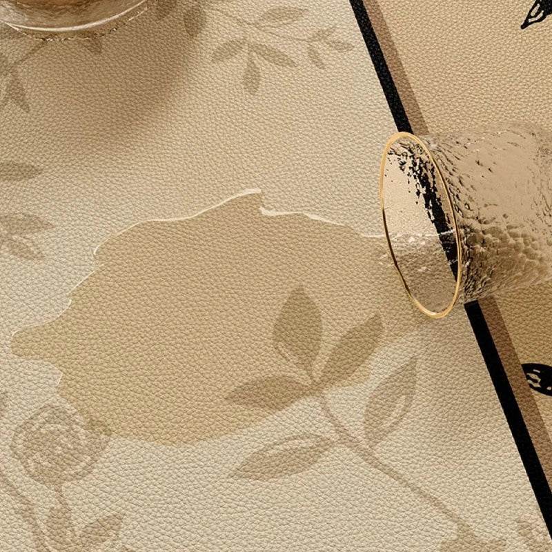 Chinoiserie Wash-free Waterproof & Oil-proof Round Table Mat - SinoCultural -- TM014A50