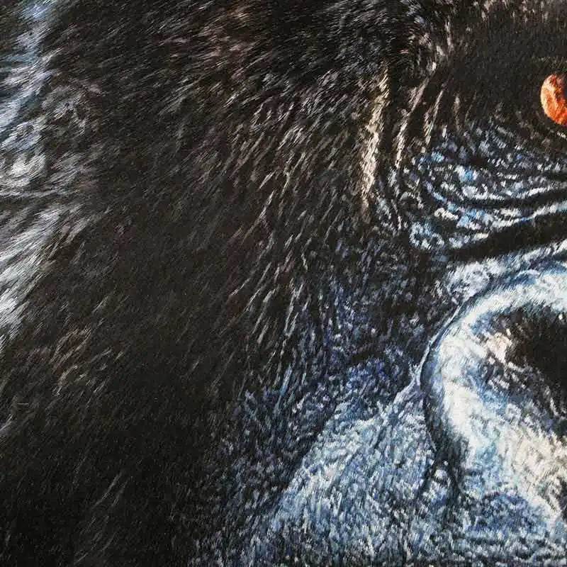 Contemplative Gorilla - SinoCultural -- W0150 -