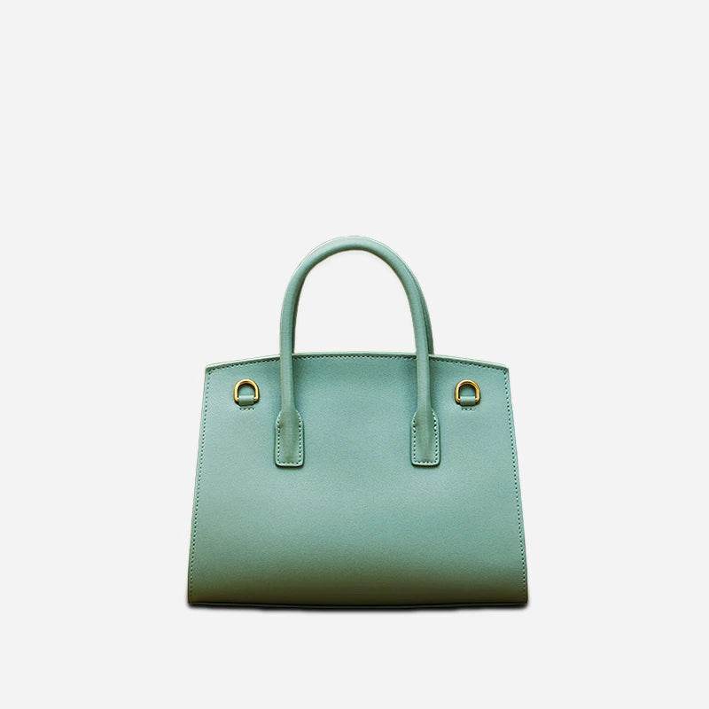 Embroidery Leather Elegant Birkin Handbag Cloud Mountain - SinoCultural -- P120659-1 -