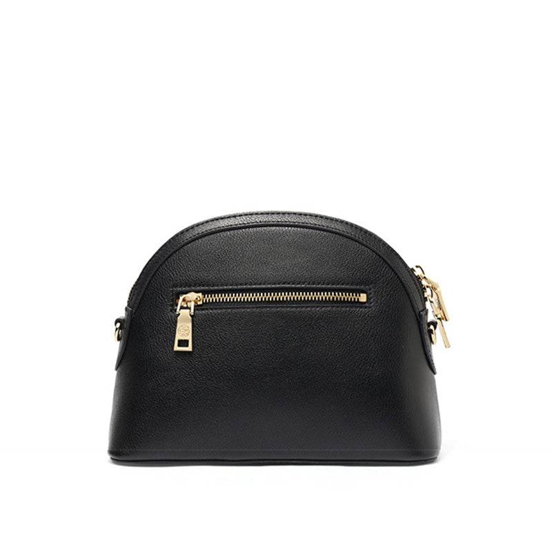 Embroidery Leather Shoulder Bag High Luxury Royal Gold Peony - SinoCultural -- P210079 -