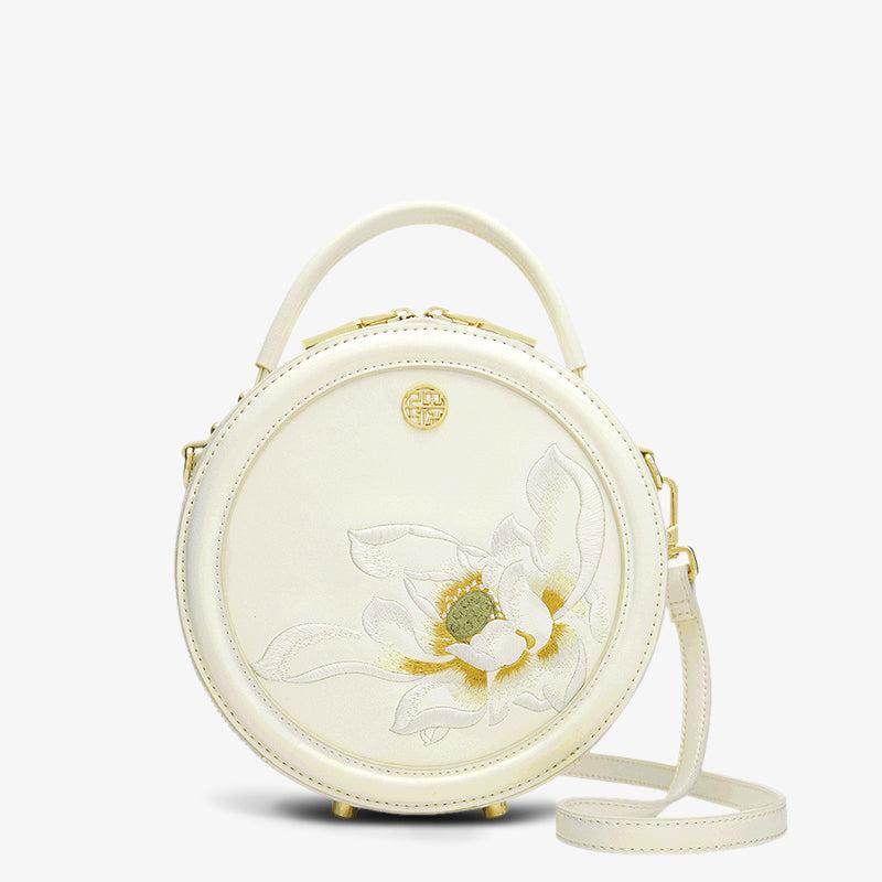 Circle white bag best sale