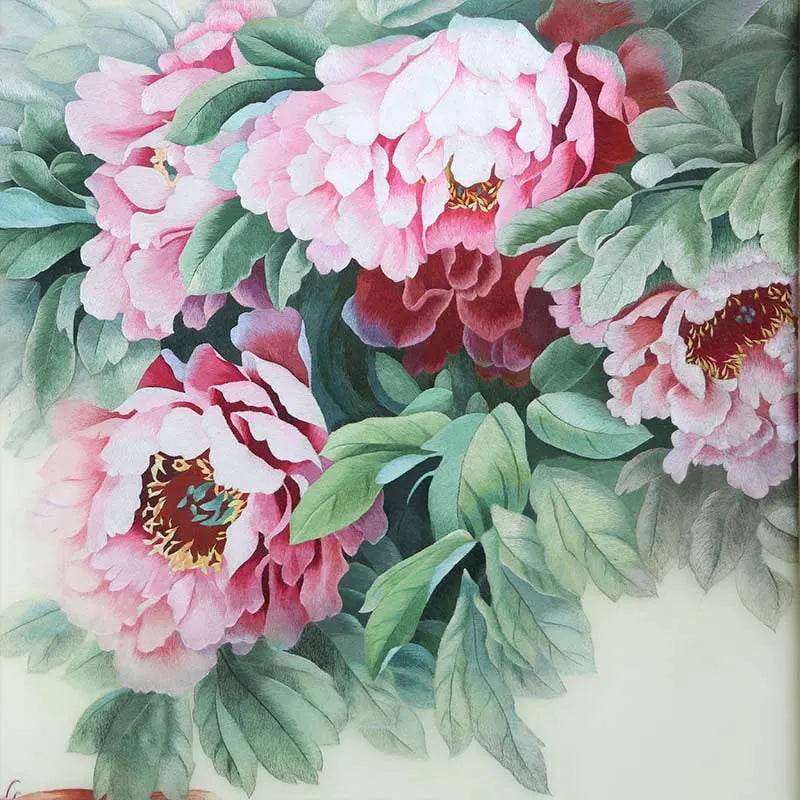 Fish Playing in Bloom - SinoCultural -- W0154