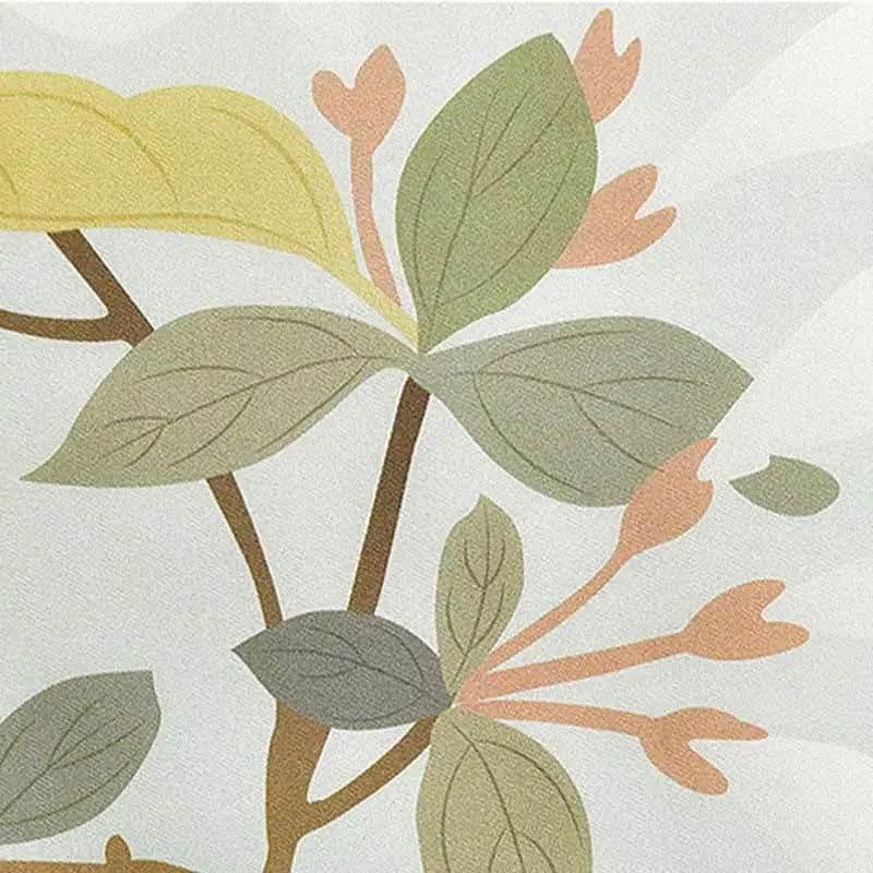 Mulberry Silk Elegant Floral Silk Chiffon Scarf 87 x 87 cm & 175 x 107 cm - SinoCultural -- LS036-1