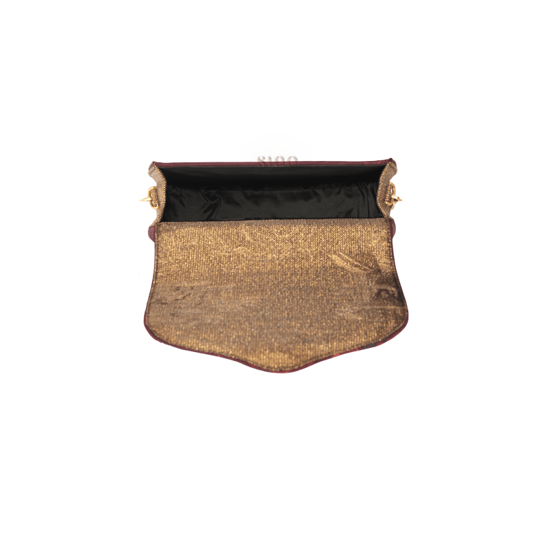 Ultra-Light Saddle Loong Embroidery Bag Recycled Fabric with Hualuo Silk 216g - SinoCultural -- GD1201